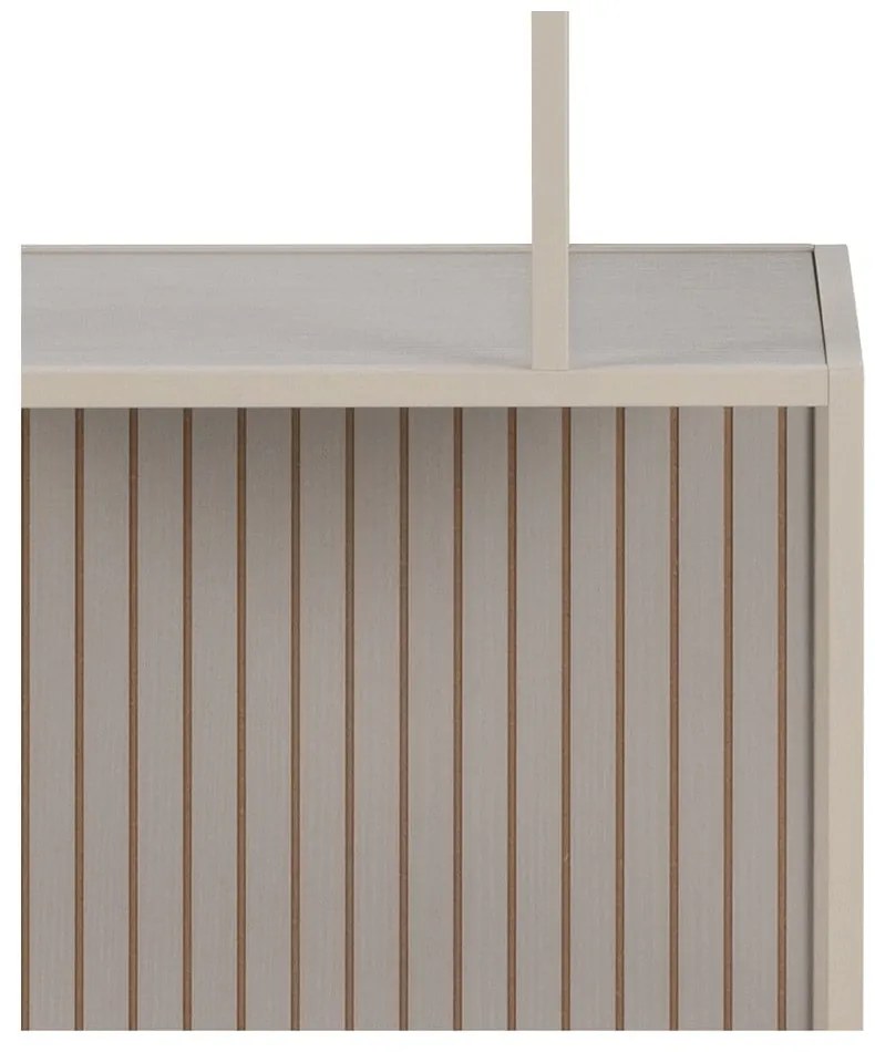 Szürke könyvespolc 77x185x35 cm Seaford – Actona