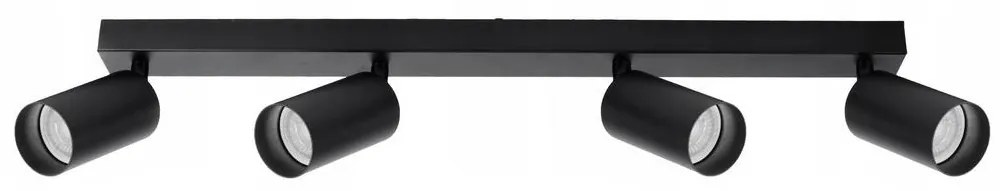 Spotlámpa ANGIE 4xGU10/35W/230V fekete