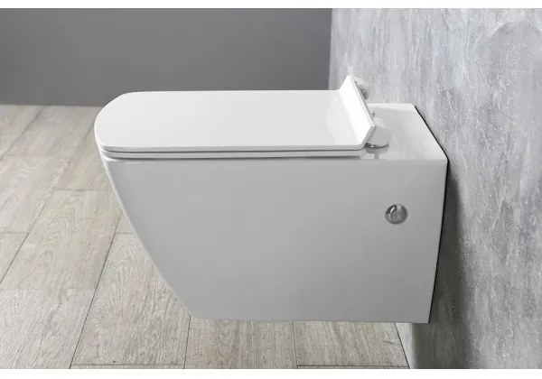 Isvea - SoftClose PURITY WC-ülőke, fehér