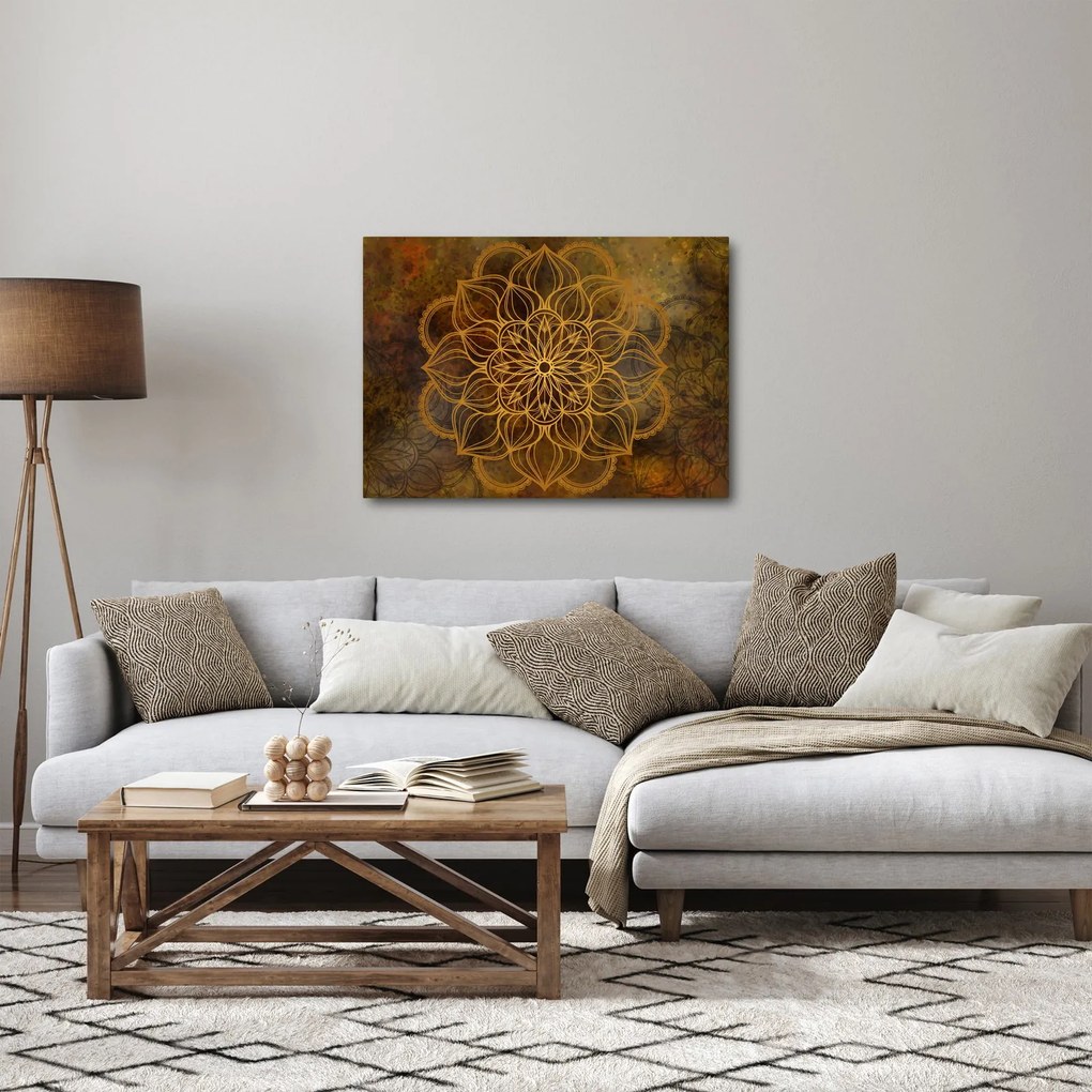 Kép - Az öröm mandala (70x50 cm)