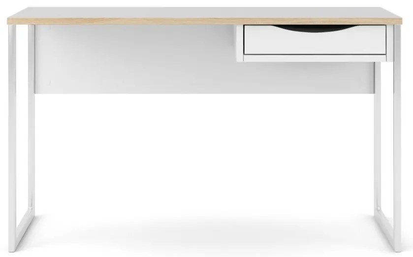 Felix Light íróasztal 130, fehér matt / fehér