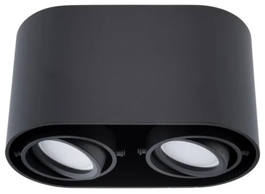 Spotlámpa SIROK 2xGU10/30W/230V fekete