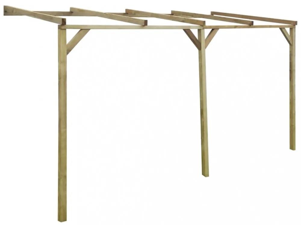 fa fali pergola 2 x 4 x 2,2 m