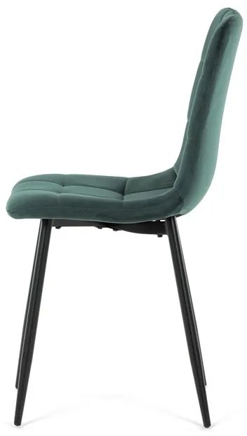 Zöld Bársony Étkezőszék. CT-281 GRN4
