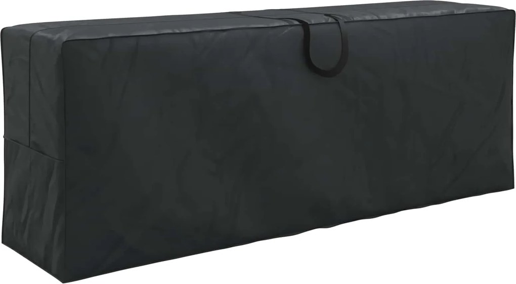 vidaXL Kültéri Tároló Táska Fekete 175 x 55 x 75 cm 210D Oxford Szövet