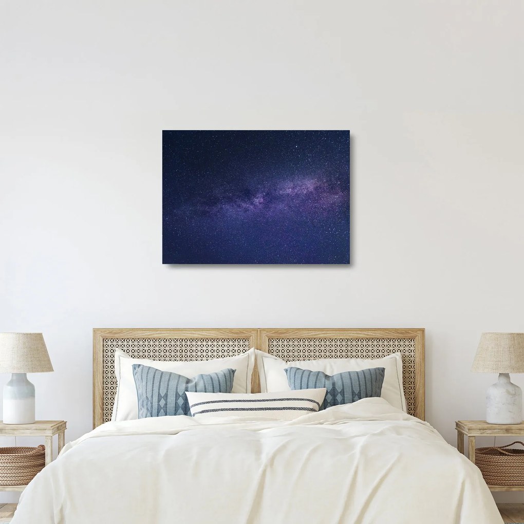 Galaxis kép (üvegen) (70x50 cm)