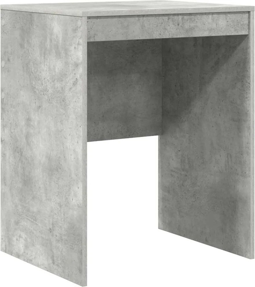 vidaXL Asztal Beton Szürke 60 x 50 x 76 cm