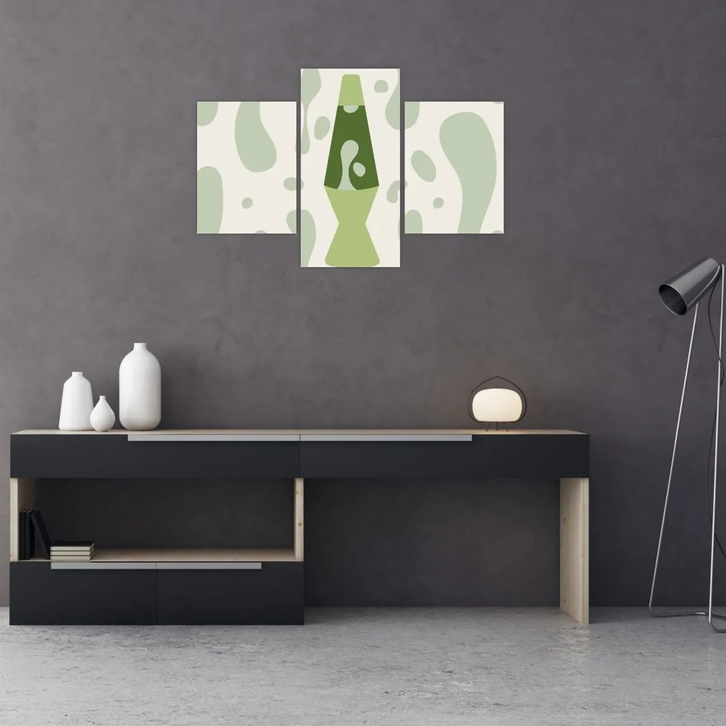 Kép - Hippik, lávalámpa (90x60 cm)