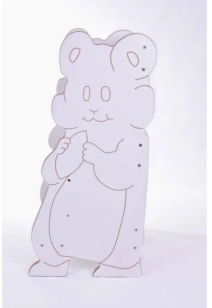 Fehér HAMSTER tanulótorony