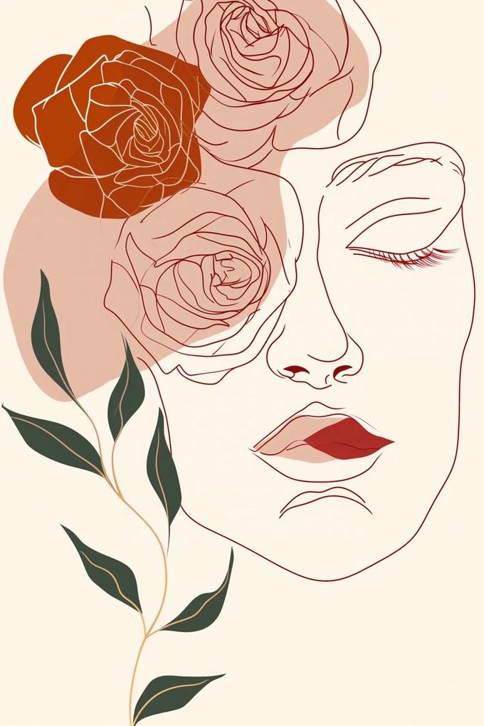 Poszter 40x60cm Bézs és Arc