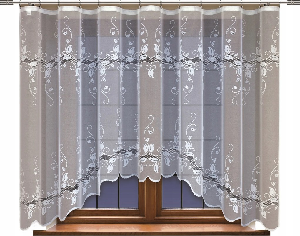 Jacquard mintás függöny 23137 400x160cm (szalaggal)