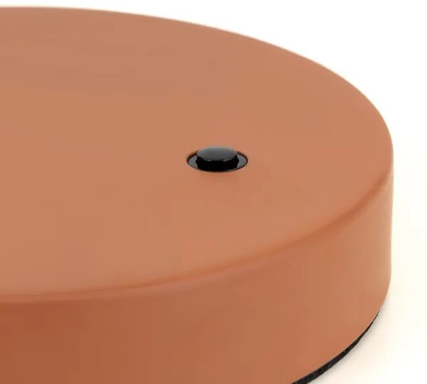 Orion - GILI asztali lámpa 1xE27/40W/230V, téglavörös