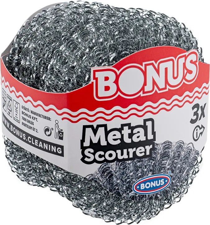 Bonus Fém dörzsi 3 darabos