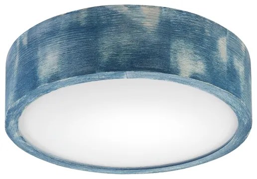 Brilagi - PINO mennyezeti lámpatest 1xE27/15W/230V, fenyő/kék, átm. 27,5 cm