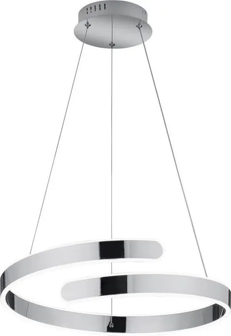 TRIO R37071106 PARMA Modern Led Függesztett Lámpa Ezüst LED IP20