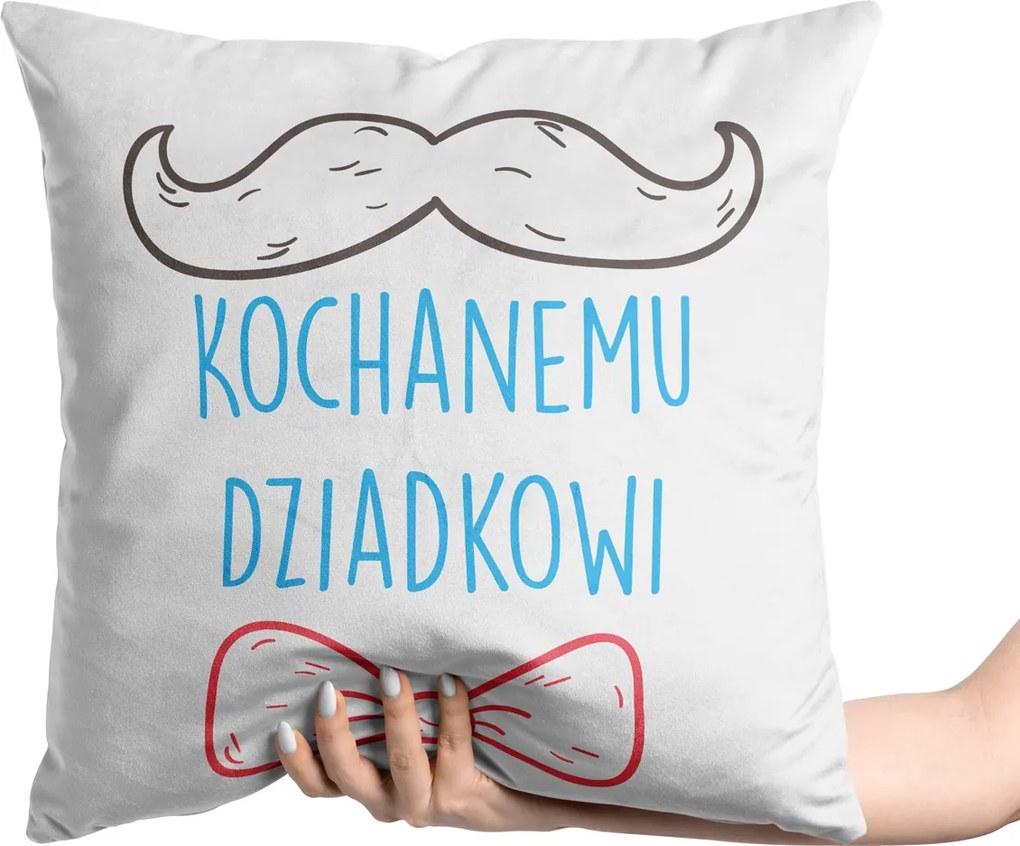 Nagypapa Napi Ajándék Velvet Velúr Párnahuzat 40x40cm Nagypapa