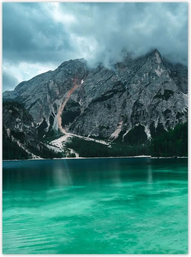 Poszterek 100x135 Hegyi tó Tájkép