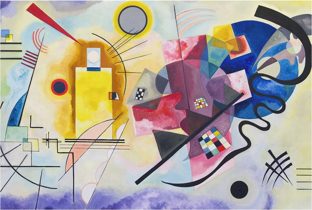 Fotótapéta Flizelina Dekoratív az irodába Színes absztrakt 104x70 Ragasztó