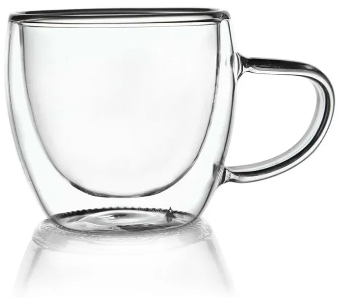 Orion duplafalú üvegbögre, 110 ml , XS