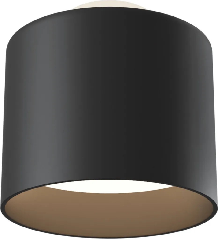 MAYTONI C009CW-L12B PLANET Hengeres Mennyezeti Lámpa Fekete LED IP20