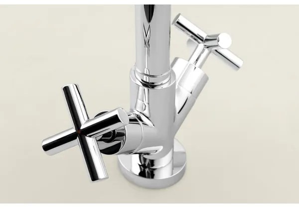 Sapho - AXIA mosdócsaptelep, fényes króm