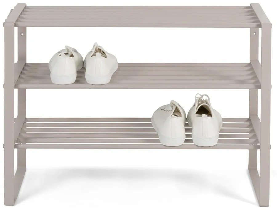 Szürkésbarna fém cipőtartó 70x48,5x29 cm Rex – Spinder Design