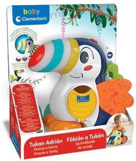 Tukán Fábián készségfejlesztő, oktató játék Clementoni