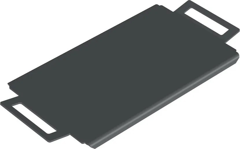 Grilllap kerti tűzrakóhelyhez 62 x 30 x 3 cm, acél CORGARDEN 1073