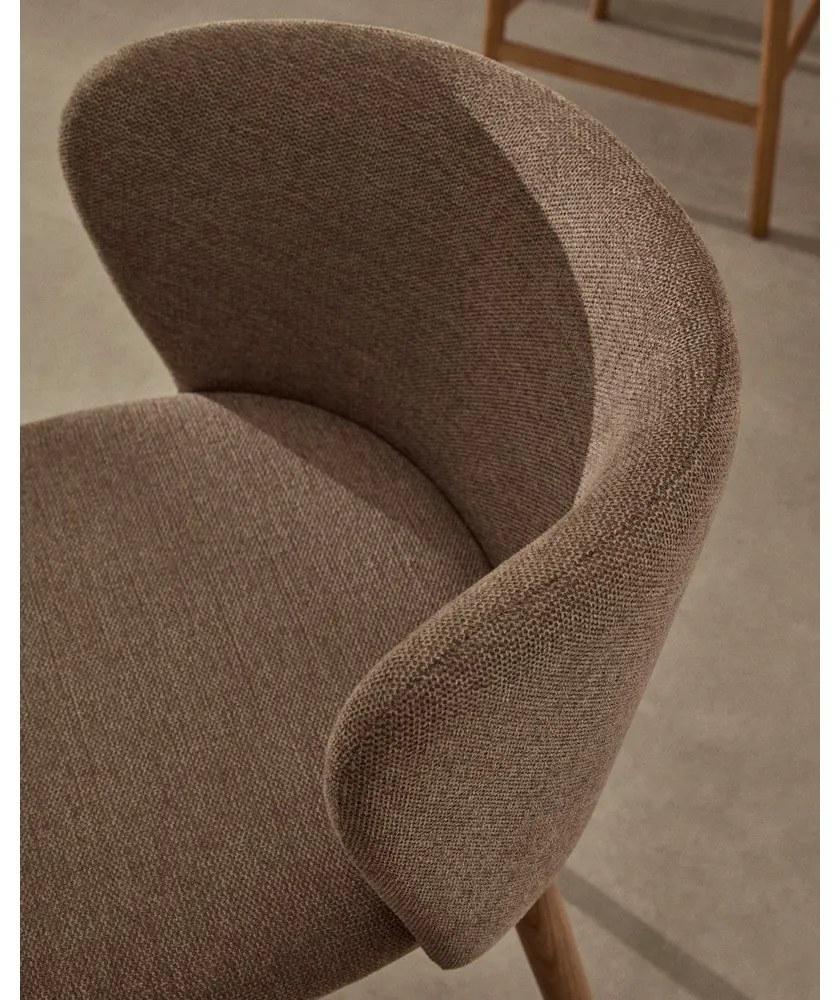Világosbarna bárszék (ülésmagasság 65 cm) Ciselia – Kave Home