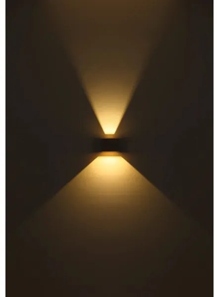 Globo 15553W1W - LED fali lámpa ALINA LED/8W/230V barna