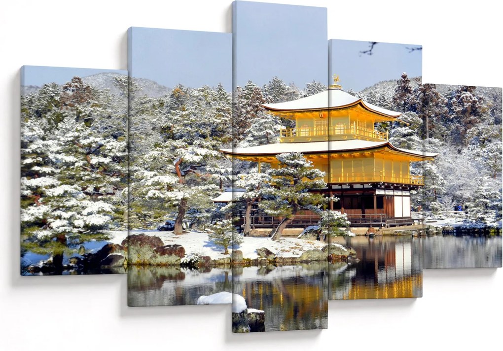 Kép - Kinkakuji, Japán (150x105 cm)