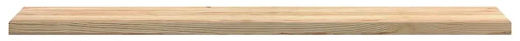 ablakpárkányok 2 db kezeletlen 160x25x2 cm tömör fa tölgyfa