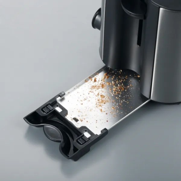 Severin AT 2514 - 2 szeletes kenyérpirító 850 W/230 V rozsdamentes acél/fekete