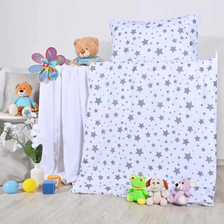 EMI Sky pamut gyermek ágyneműhuzat, A standard egyszemélyes ágy szett tartalma: 1x 140x200 + 1x 70x90
