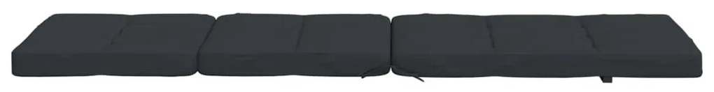 2 db fekete oxford szövet nyugágypárna