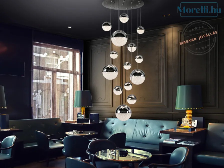 SCHULLER 793269B SPHERE Modern Függesztett Lámpa LED IP20