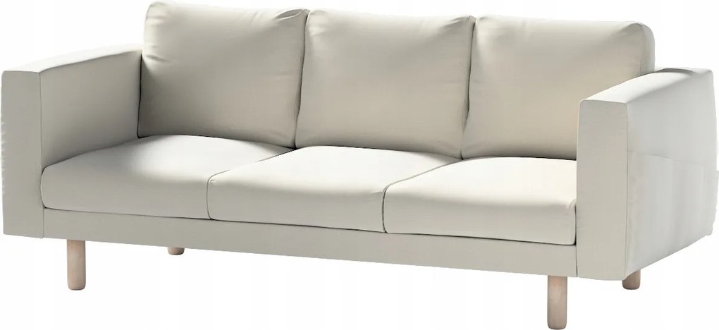 Dekoria Norsborg 3 személyes kanapé huzat Ikea szürke