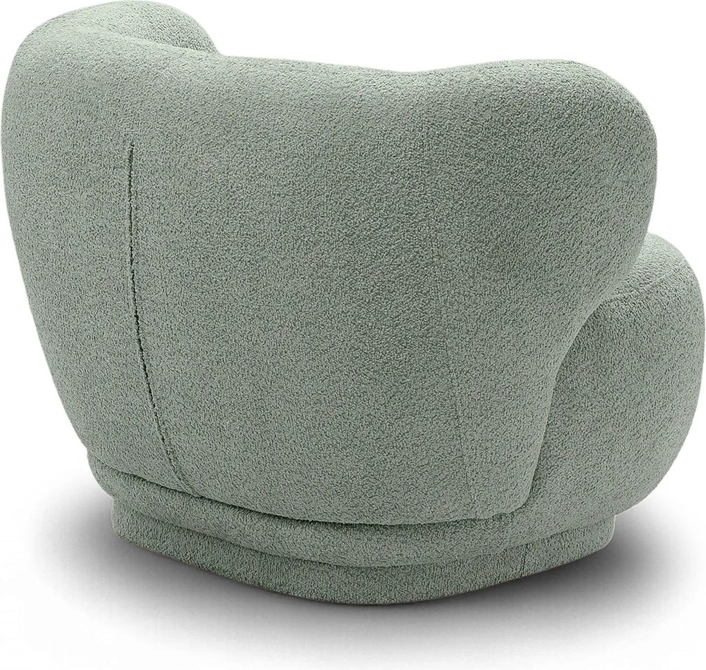 Skindi relax fotel - zöld bouclé Catch Me 13