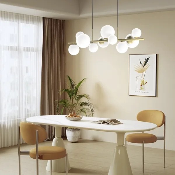 ONLI - PALOMA kábeles csillár 10xG9/3W/230V arany