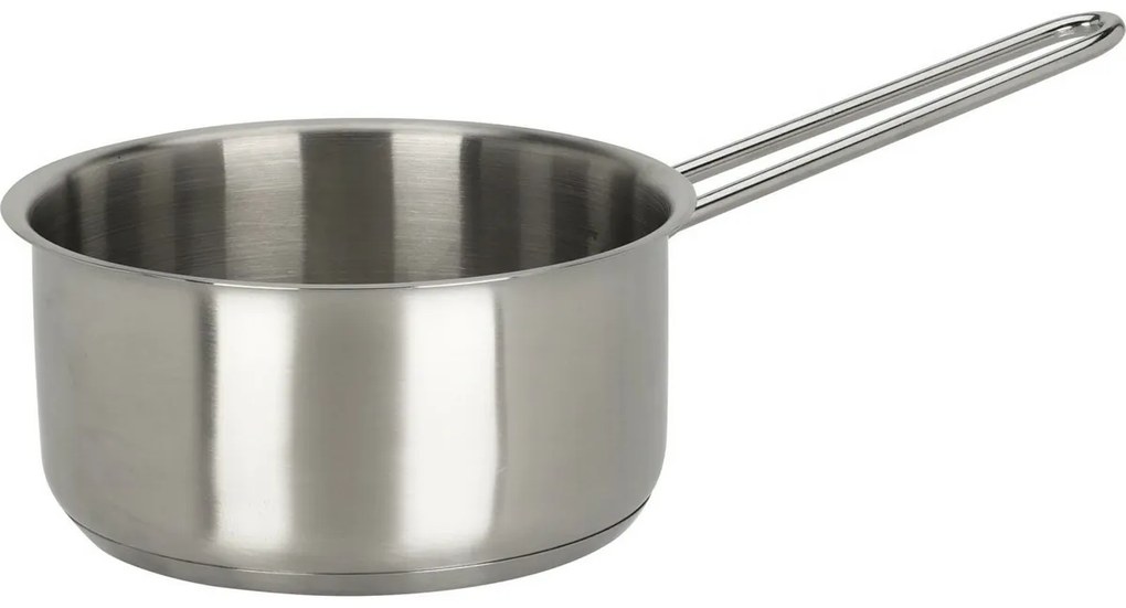 EH Rozsdamentes acél nyeles edény, átmérő 16 cm