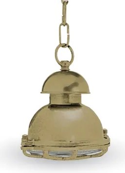 Dekoratív függőlámpa, sárgaréz, Gyártó!