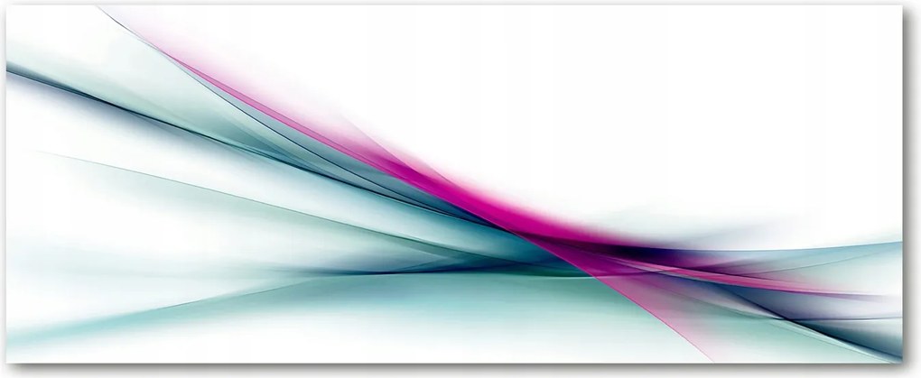 Lacobel üveg fotó nyomtatással Absztrakt hullámok XXL