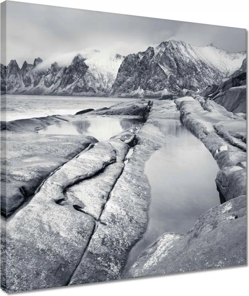 Képek 40x40 Senja-sziget Norvégiában