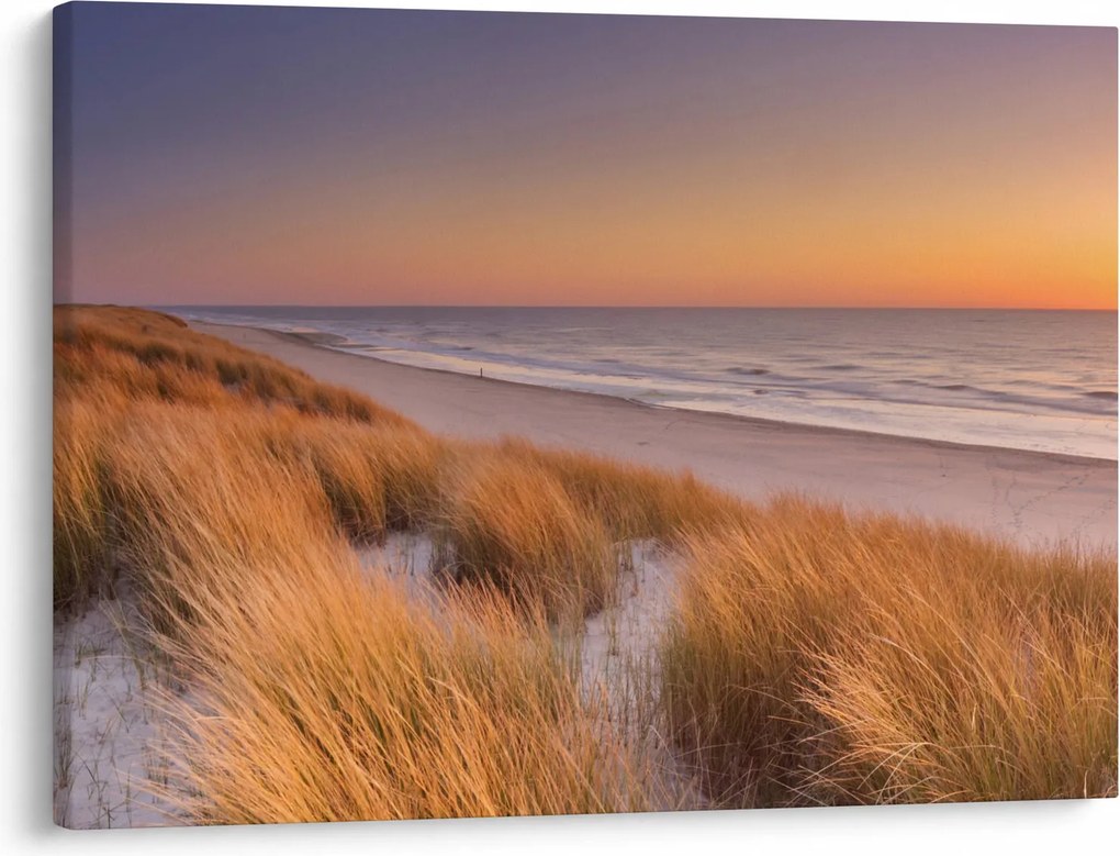 Kép - Strand naplementében (70x50 cm)