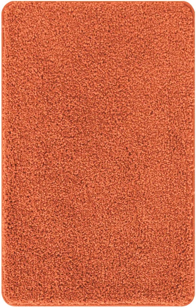 vidaXL Csúszásmentes Fürdőszőnyeg Narancssárga 50 x 80 cm PP