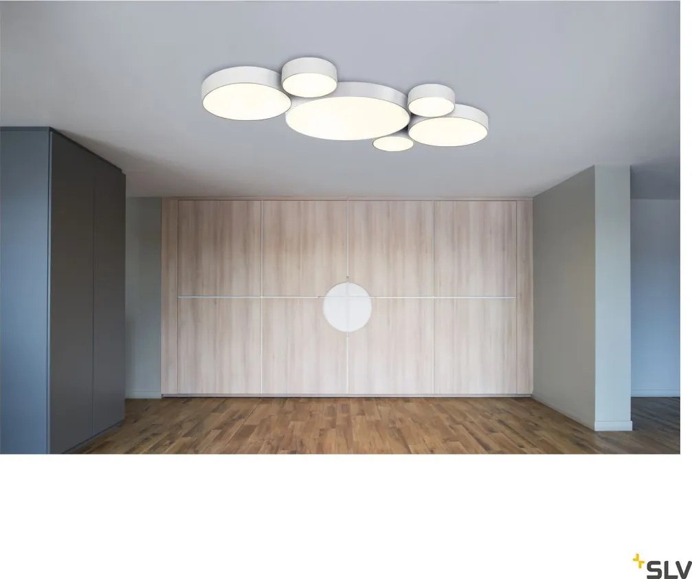 SLV MEDO 135171 Süllyesztett mennyezeti lámpa 2x109W/LED 3000K 11560LM IP20