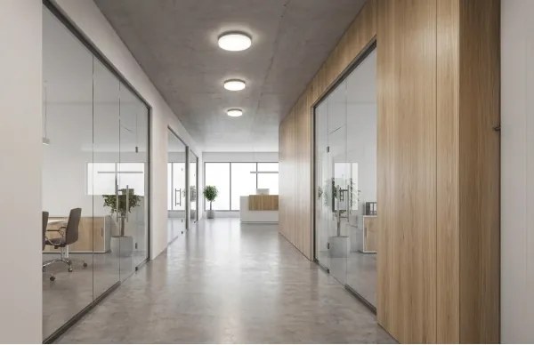 Kanlux 26988 - VARSO LED mennyezeti lámpa érzékelővel 22/30W/230V, választható 3000/4000/6500K, Ø33 cm, IP54