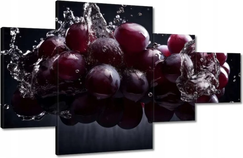 Vászonkép 130x80 Vörös szőlő