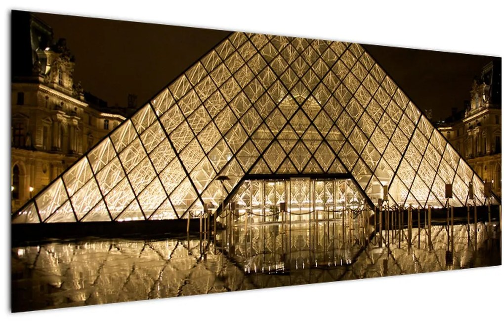 Louvre képe (120x50 cm)