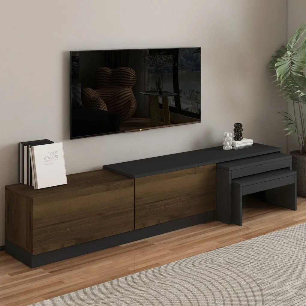 Nest - Anthracite, Antique Walnut